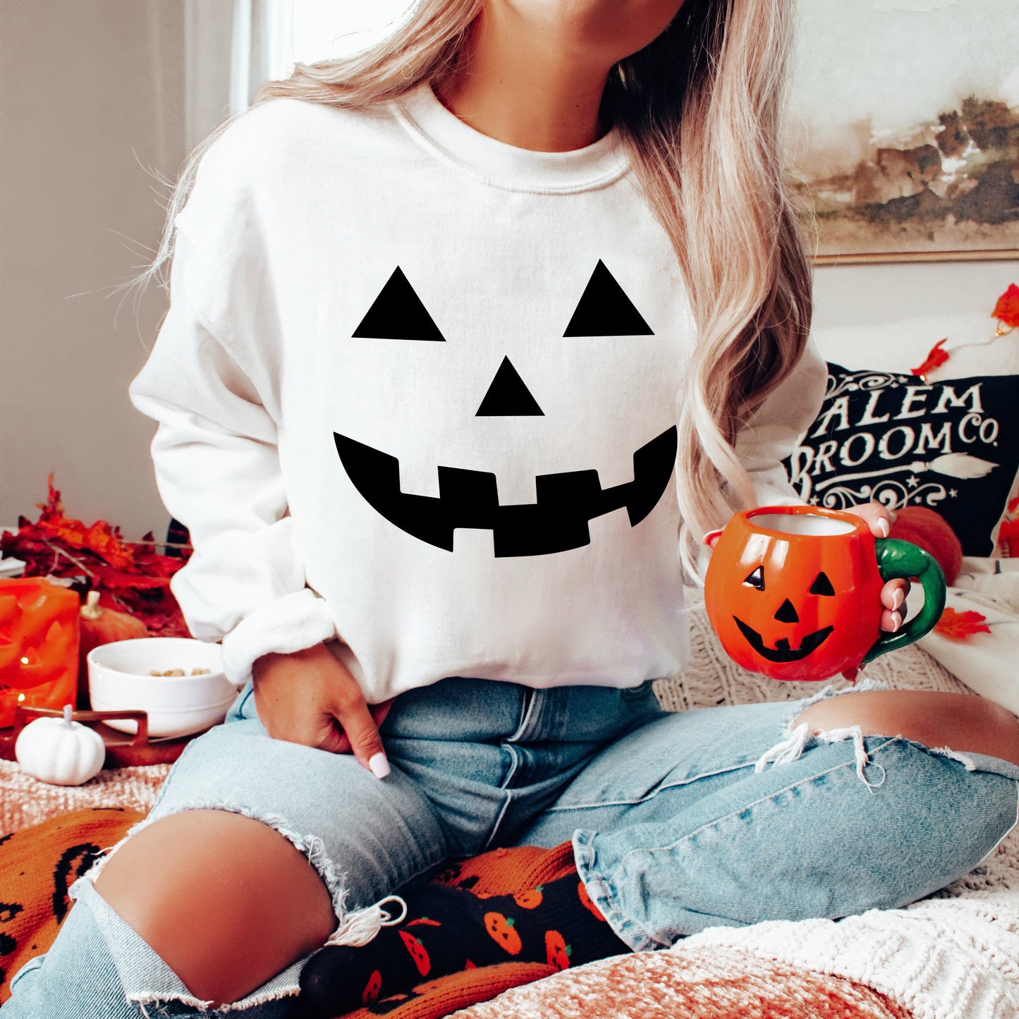 Pumpkin Face | Sweatshirt