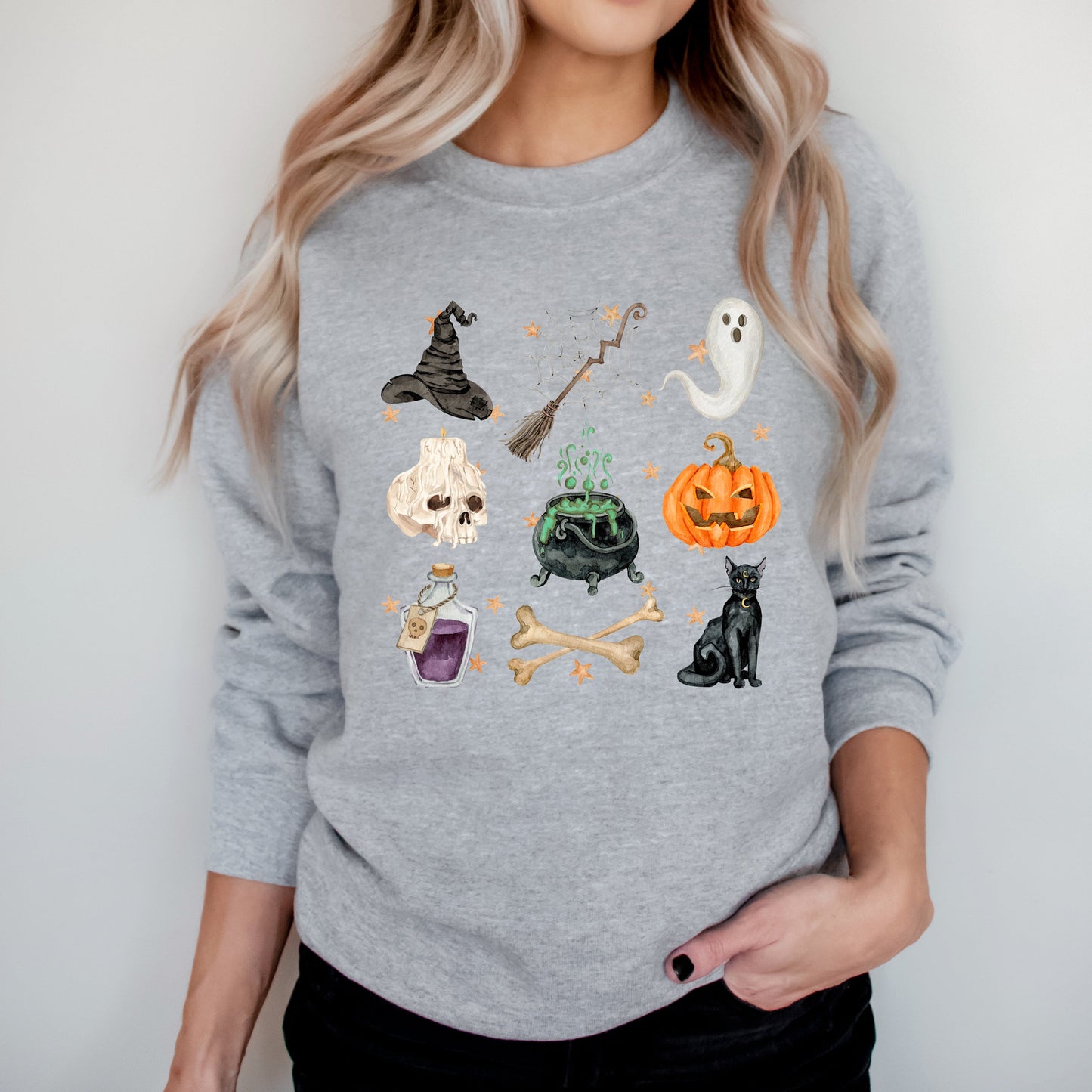 Halloween Chart Stars | Sweatshirt