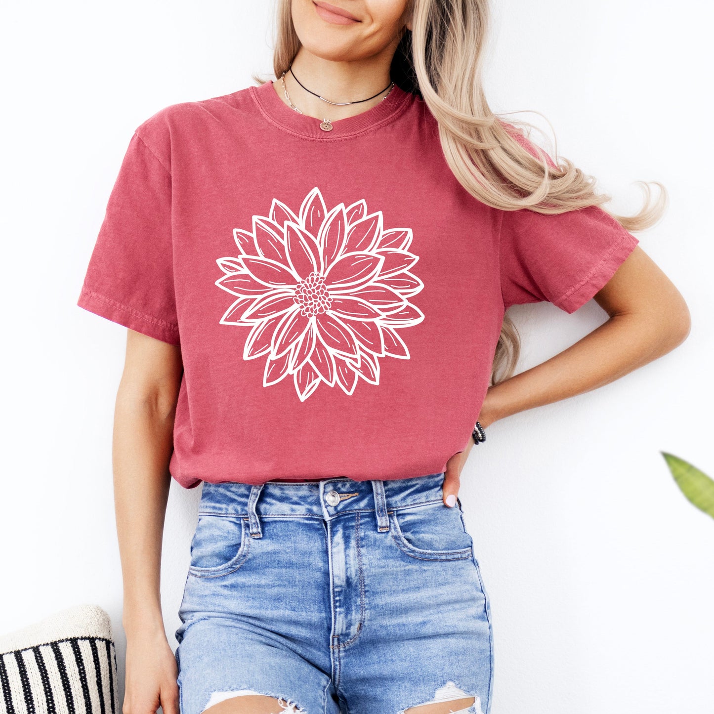 Dahlia | Garment Dyed Tee