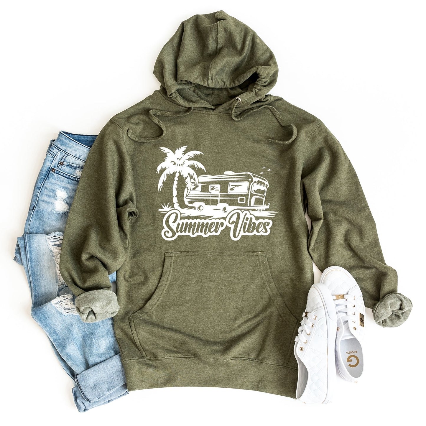 Summer Vibes Camper | Hoodie