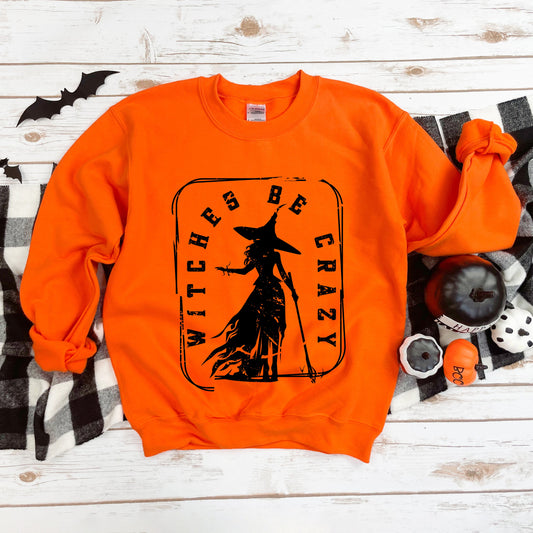 Witches Be Crazy Rectangle | Sweatshirt