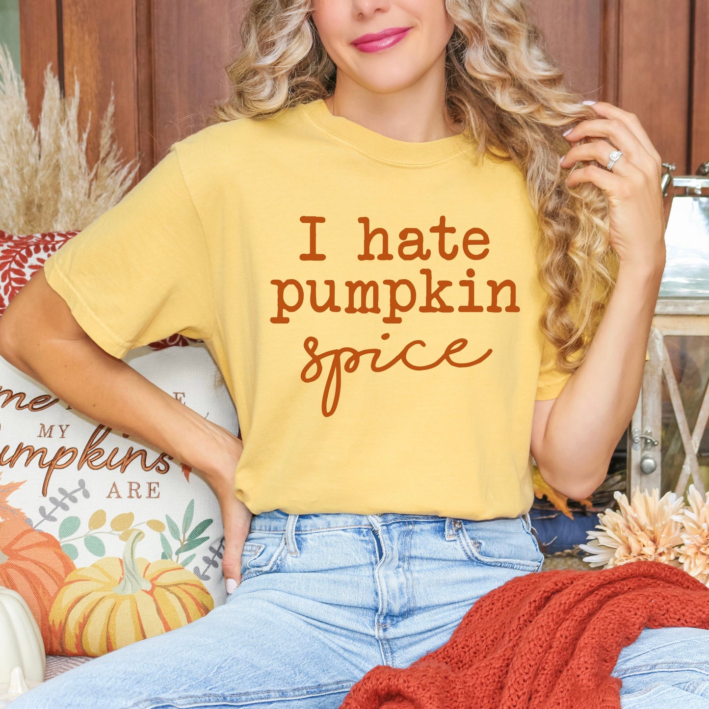 I Hate Pumpkin Spice | Garment Dyed Tee