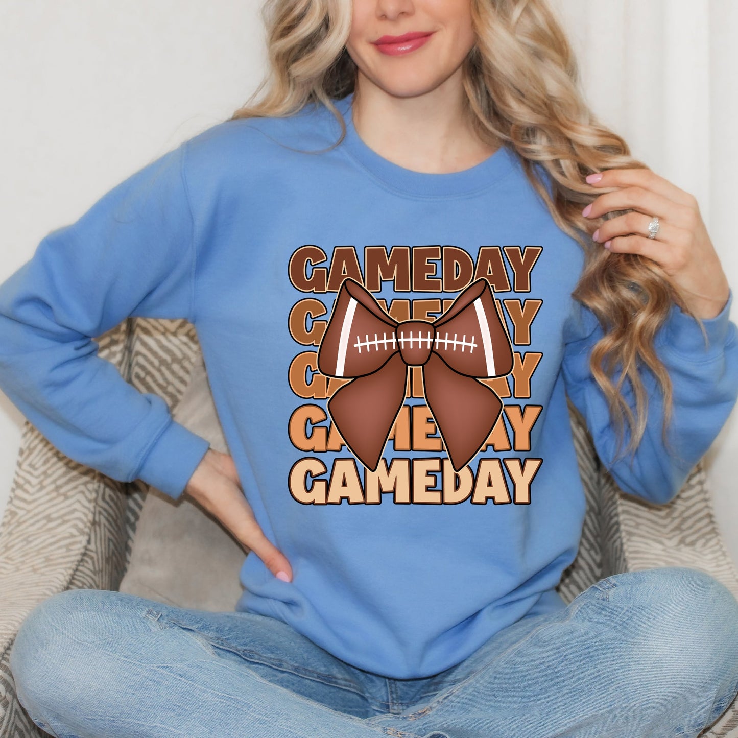 Coquette Football Game Day | Sweatshirt