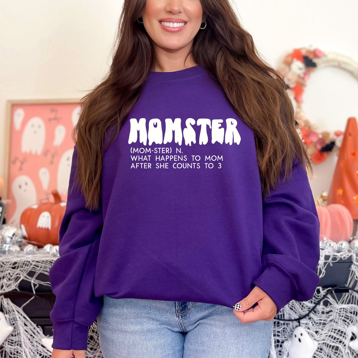 Halloween Momster Definition | Sweatshirt