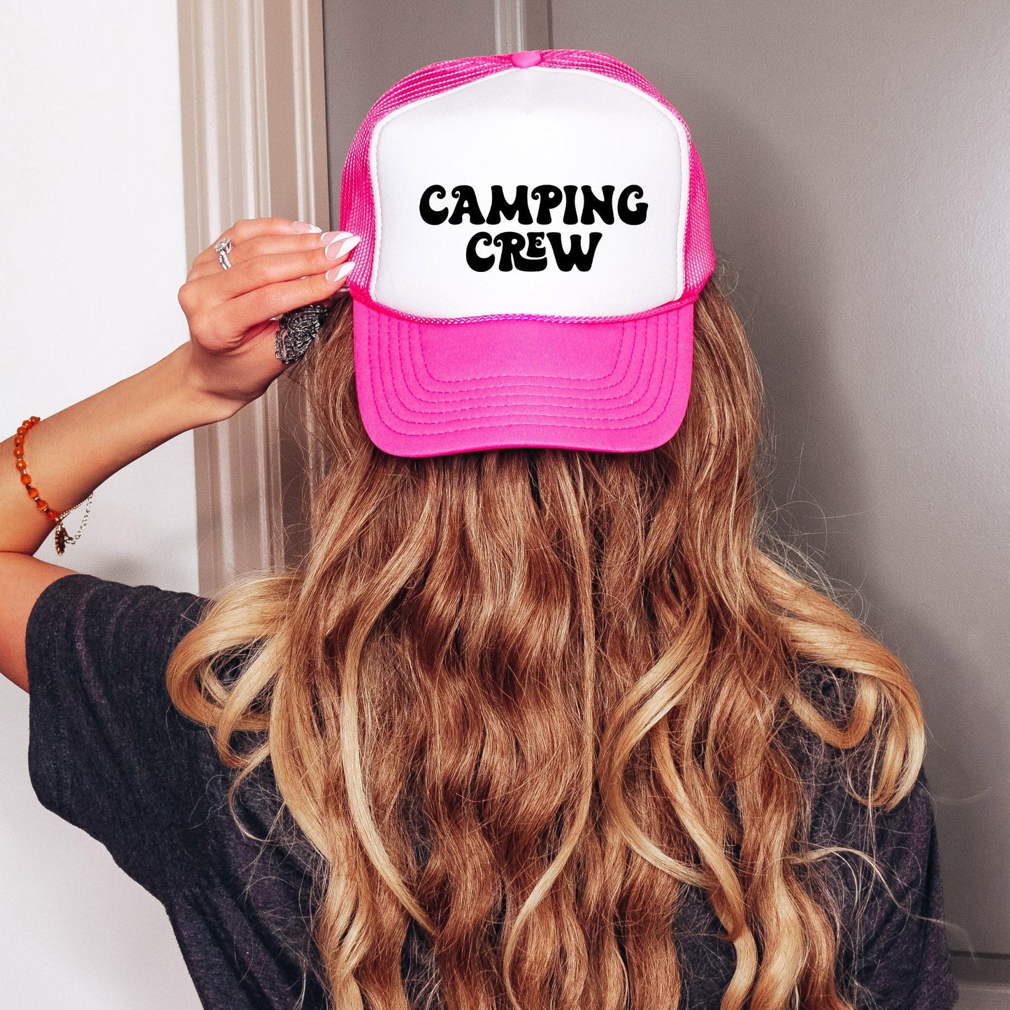 Camping Crew Retro | Foam Trucker Hat