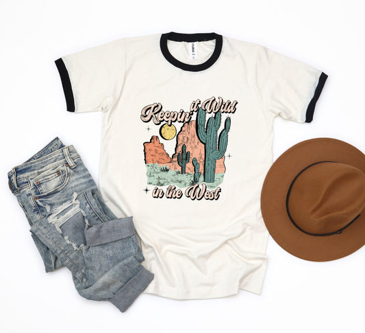 Keepin' It Wild Colorful | Ringer Tee