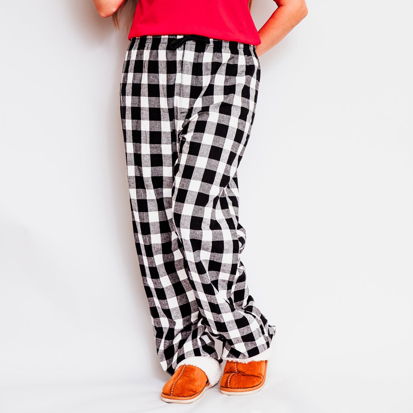 Sweetheart Varsity | Plaid Pajama Set