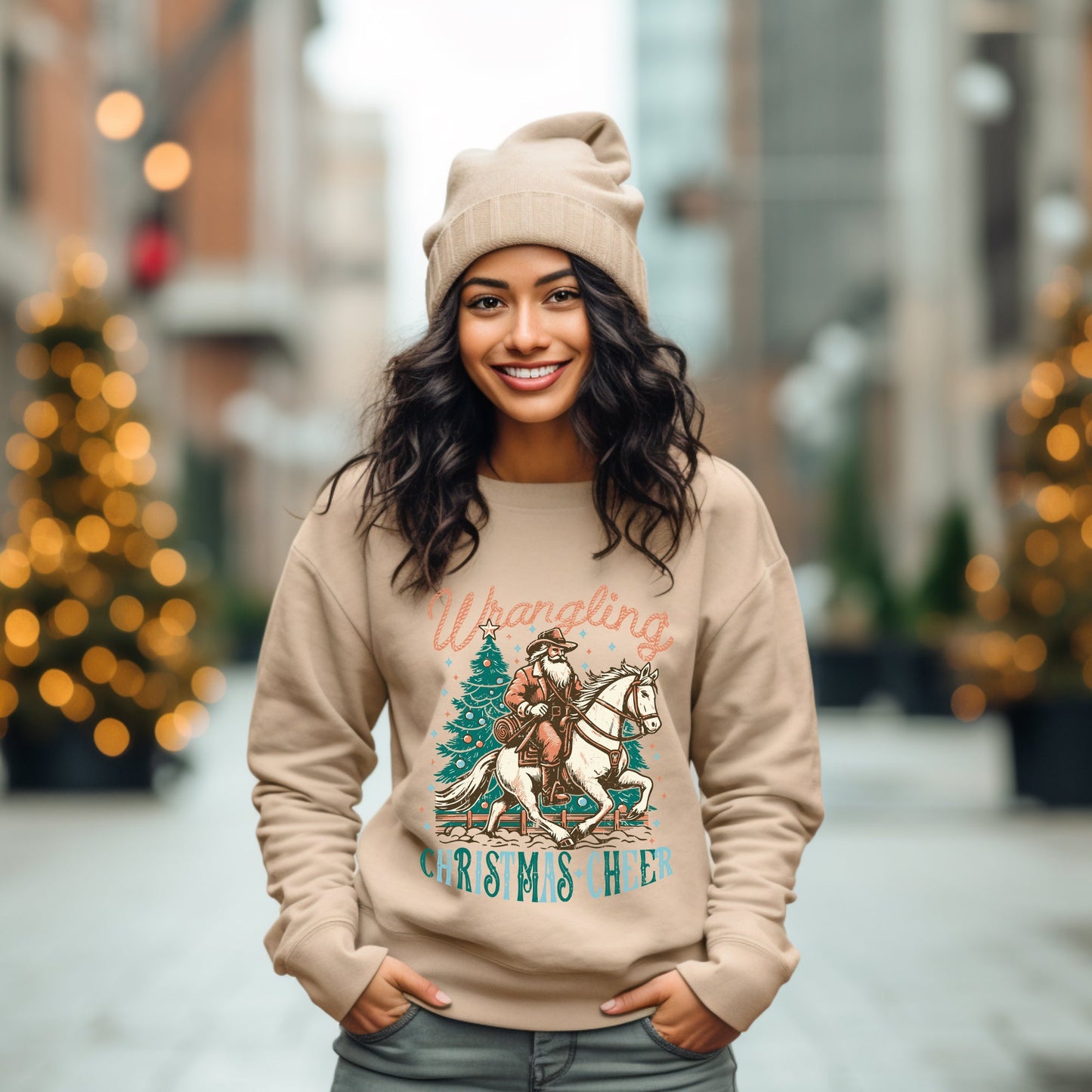 Wrangling Christmas Cheer | Sweatshirt