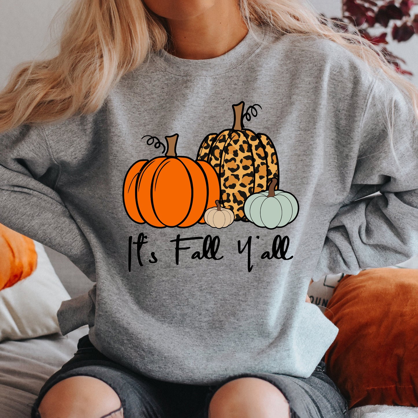 It's Fall Y'all Pumpkins | Sweatshirt