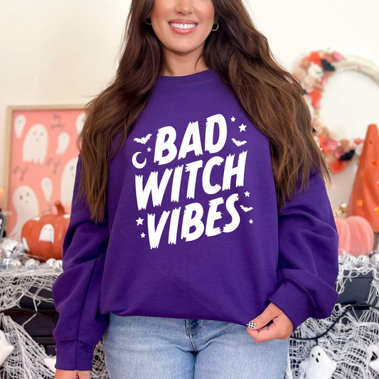 Bad Witch Vibes Moon | Sweatshirt