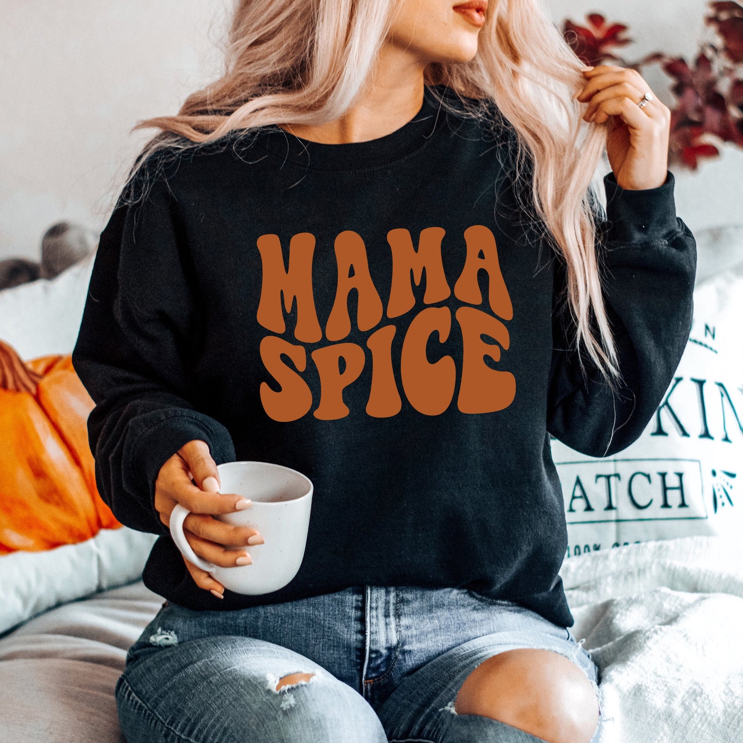 Mama Spice Wavy | Sweatshirt