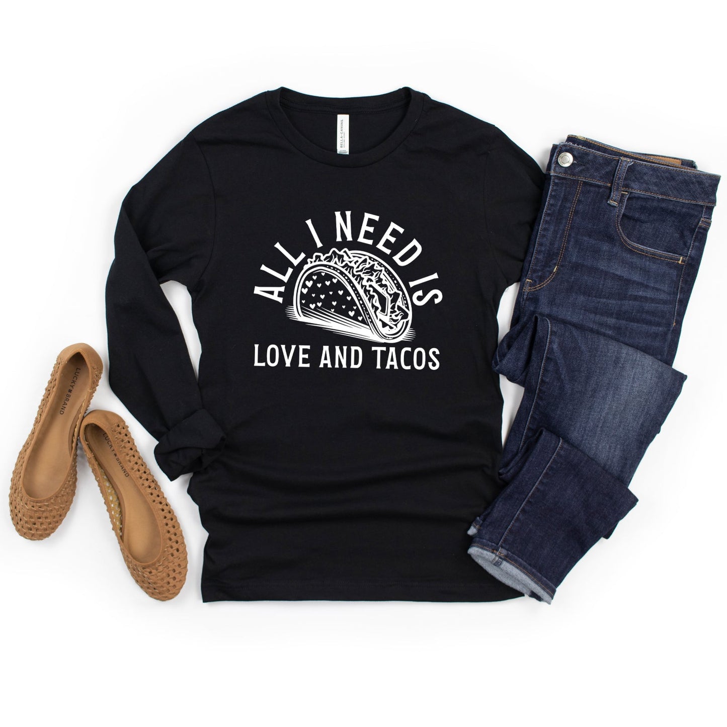 Valentine Taco | Long Sleeve Graphic Tee