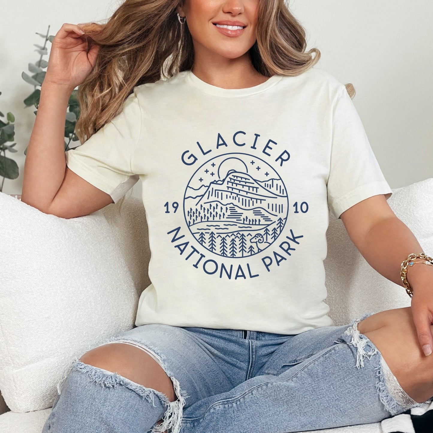 Glacier National Park | Short Sleeve Graphic Tee