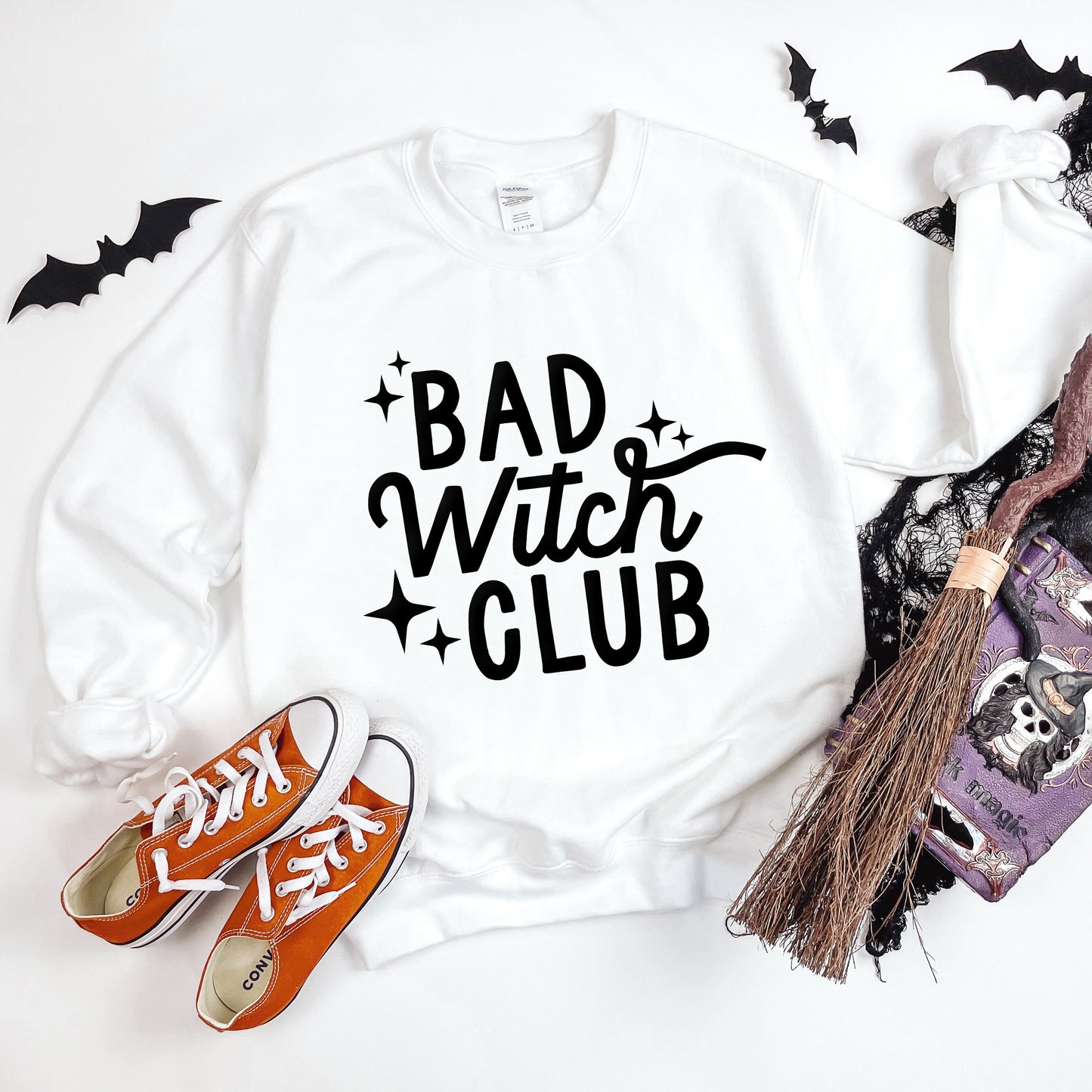 Bad Witch Club Puff Print | Sweatshirt