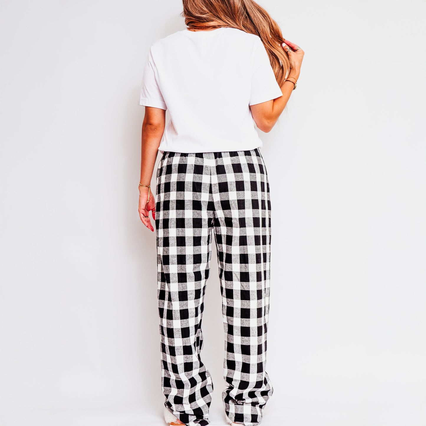 Varsity Christmas Season | Plaid Pajama Set