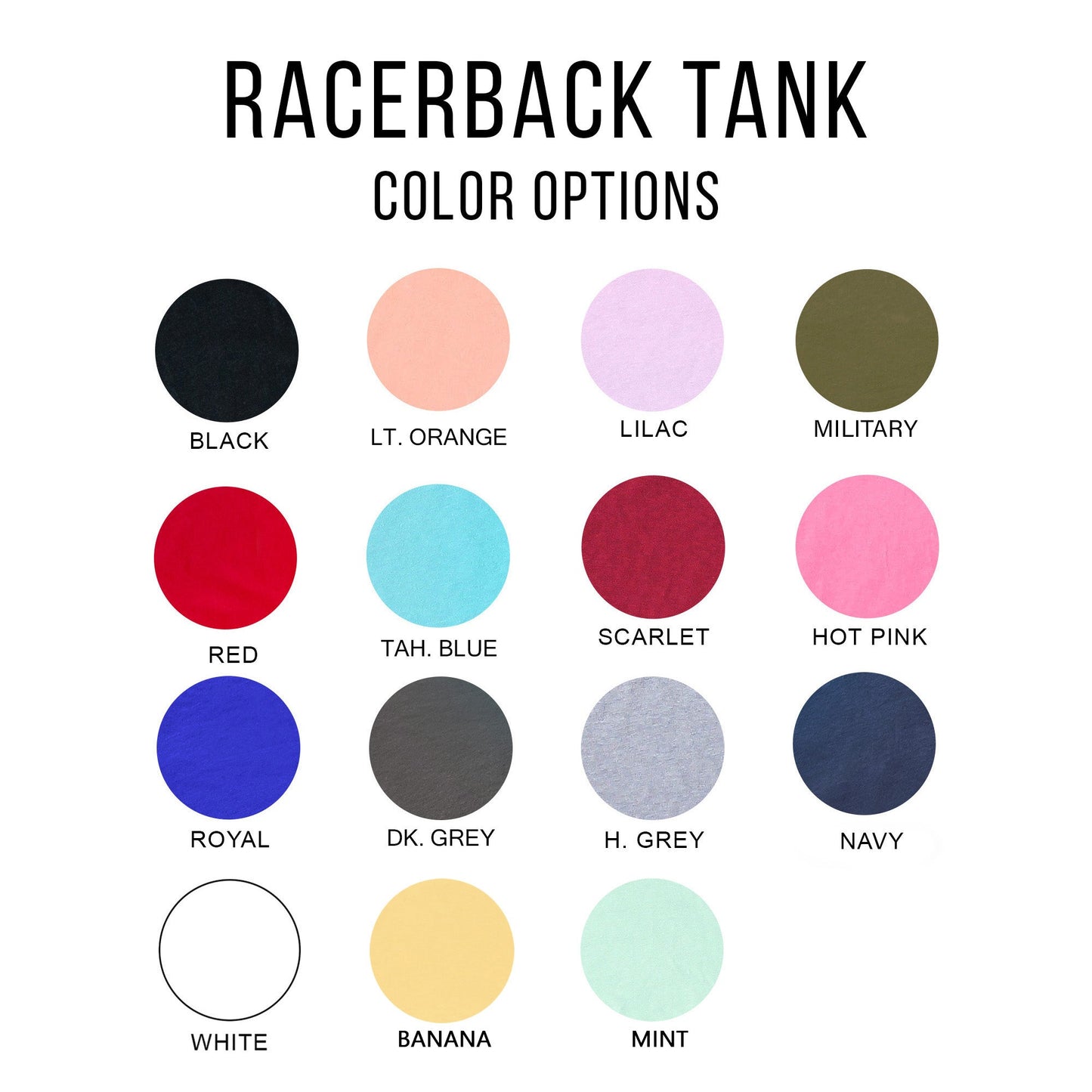 Sunkissed Varsity Sun | Racerback Tank