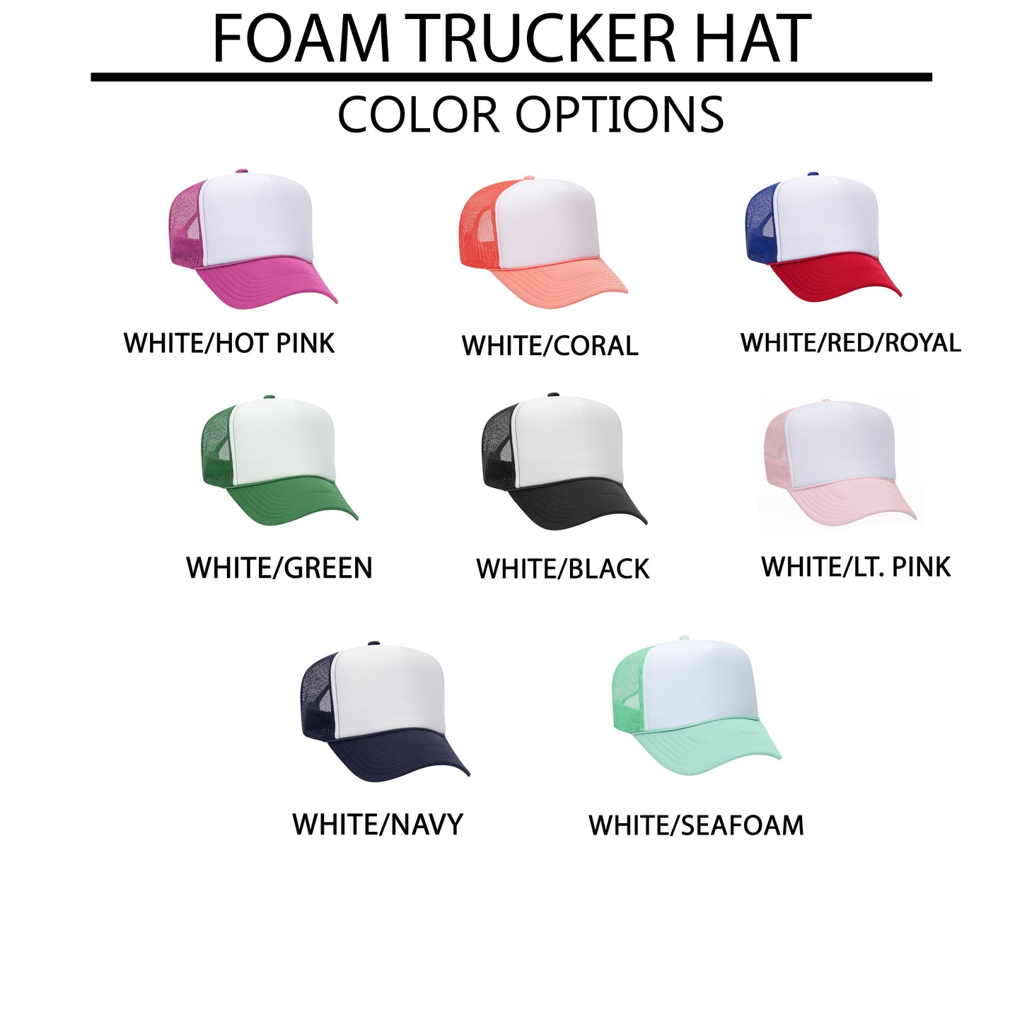 Happy Camper Fire | Foam Trucker Hat