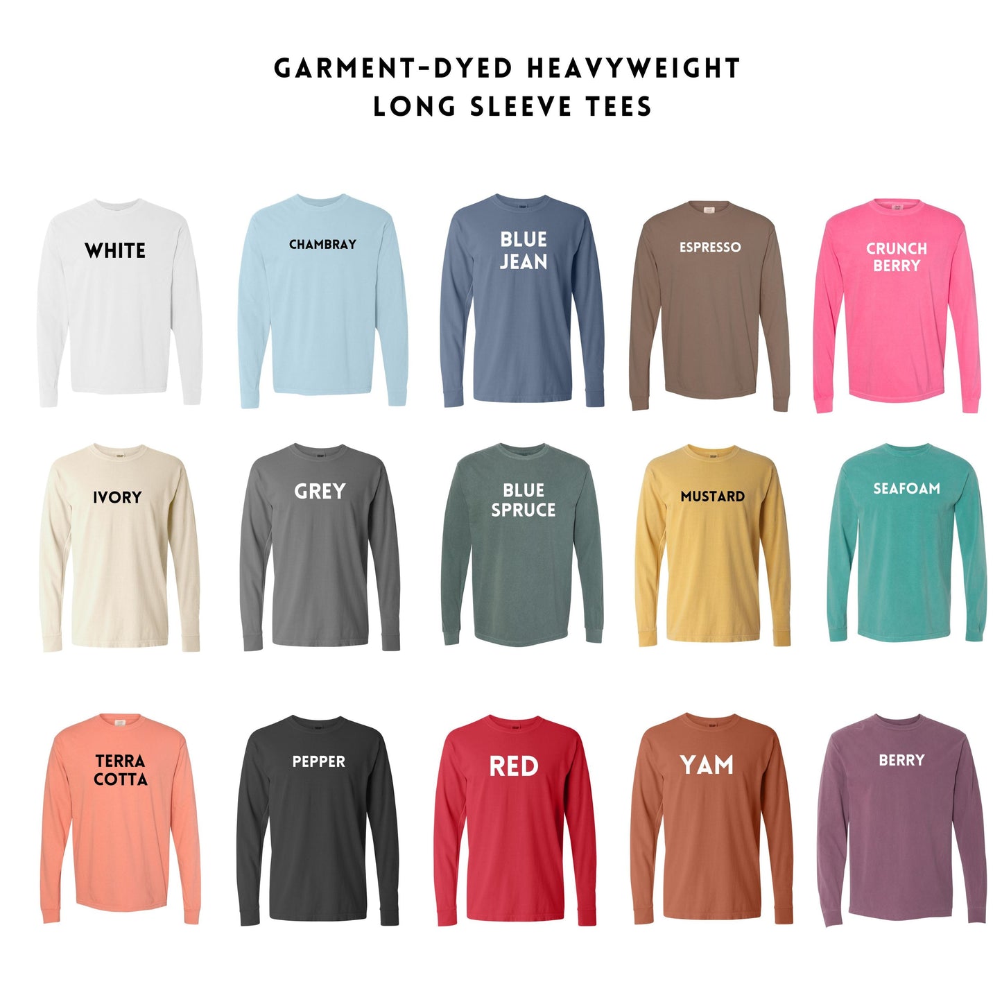 Tis The Season To Be Freezin | Garment Dyed Long Sleeve