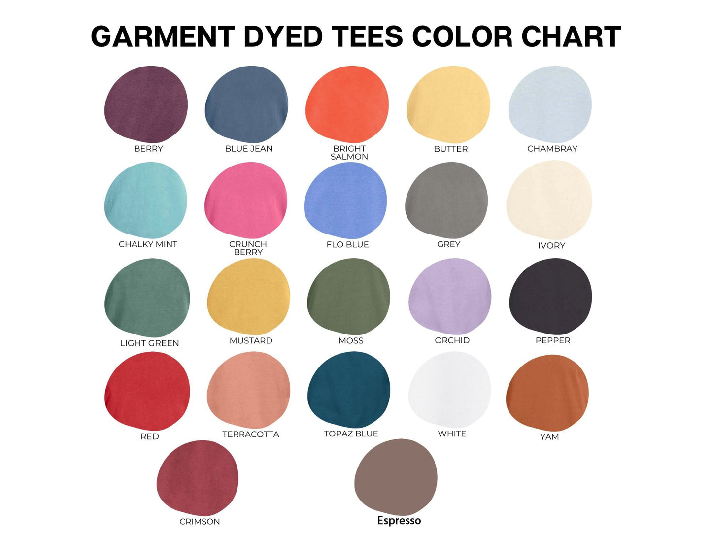 All The Fall Things | Garment Dyed Tee