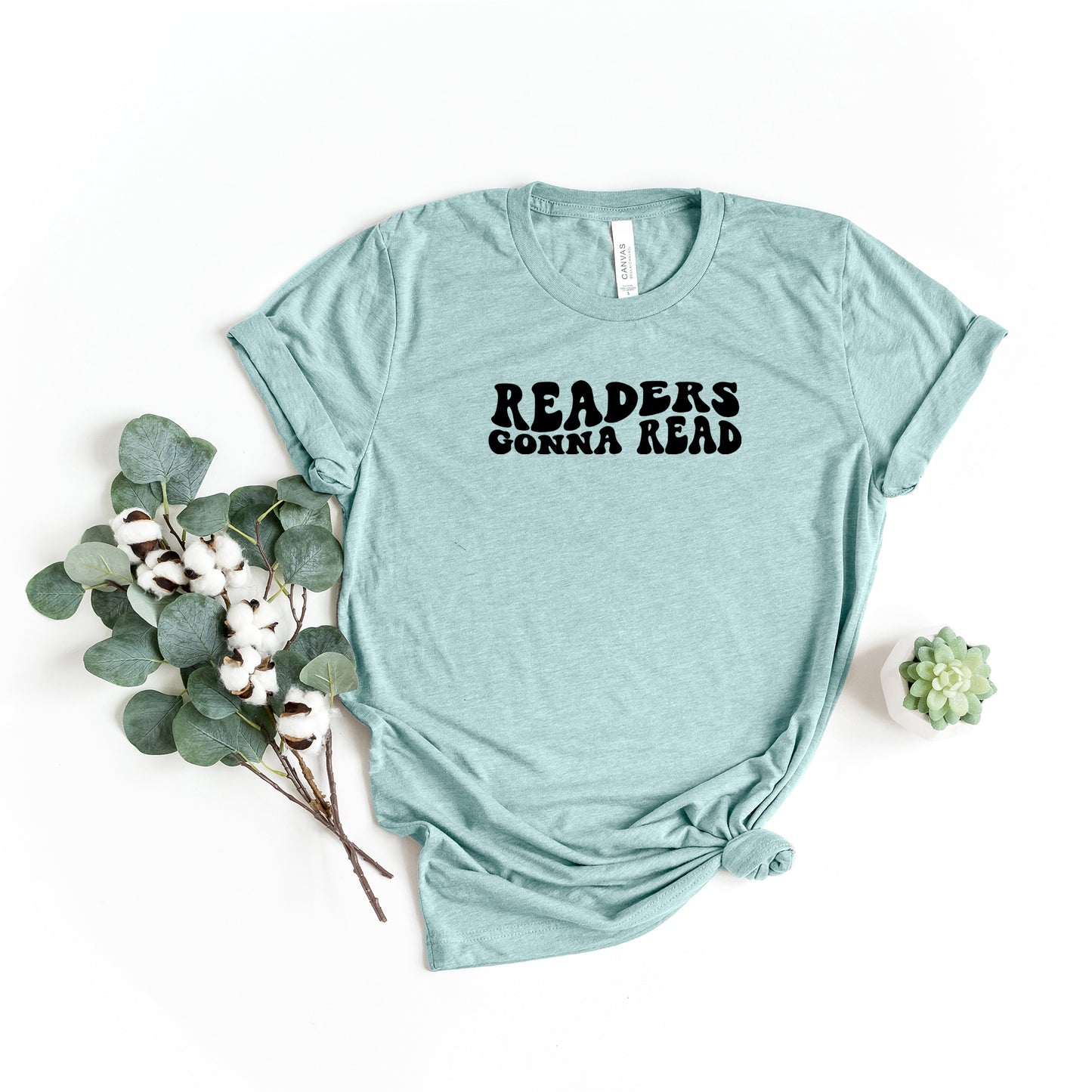 Readers Gonna Read Wavy | Short Sleeve Crew Neck