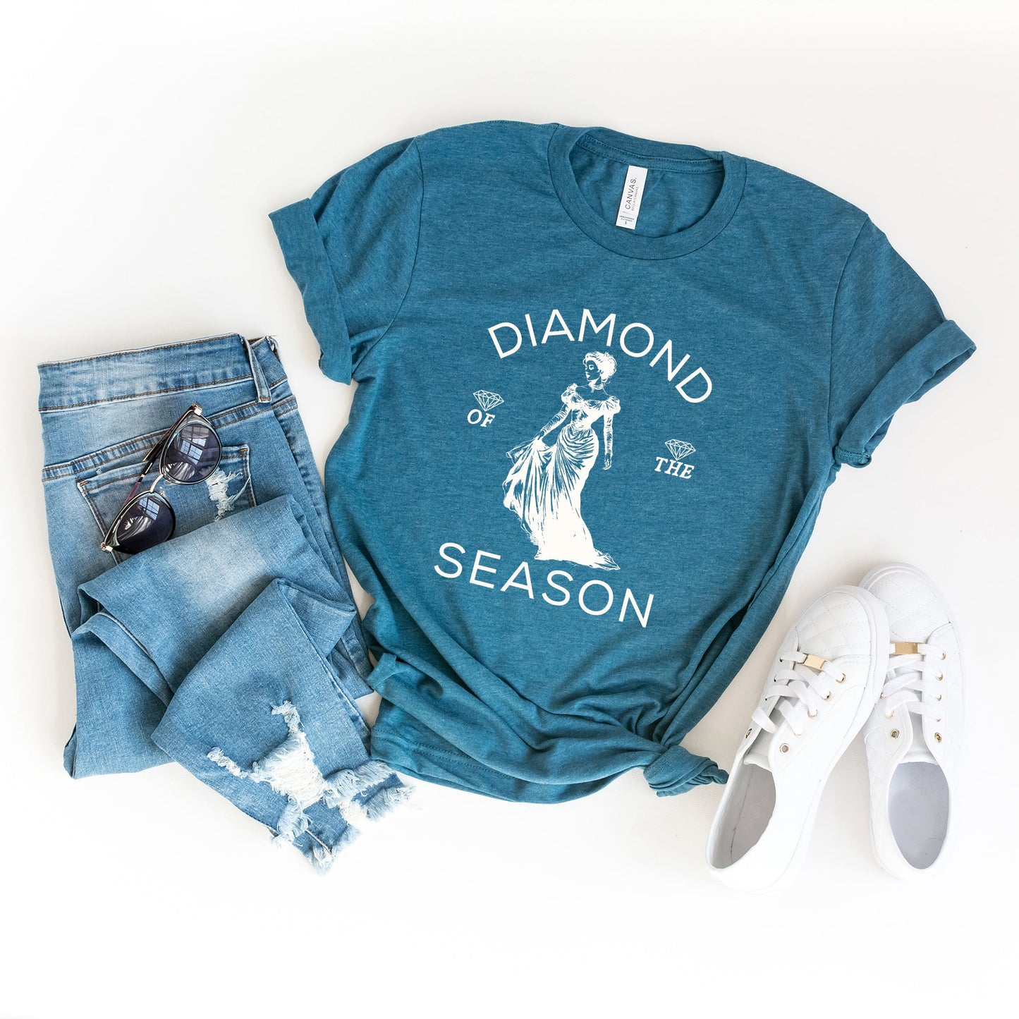 Diamond Season | Short Sleeve Crew Neck