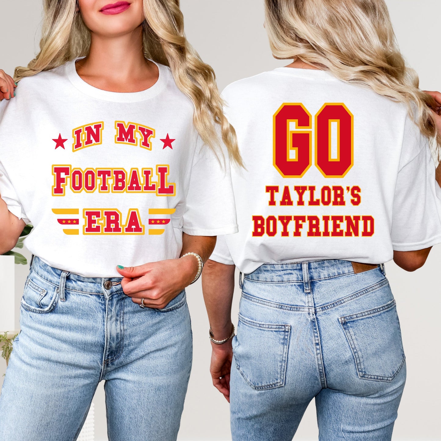 Taylor's Boyfriend Era | Front and Back Short Sleeve Crew Neck