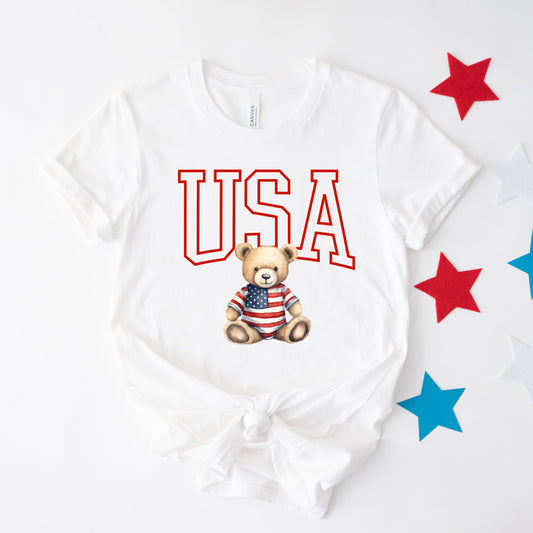 USA Bear | Short Sleeve Graphic Tee