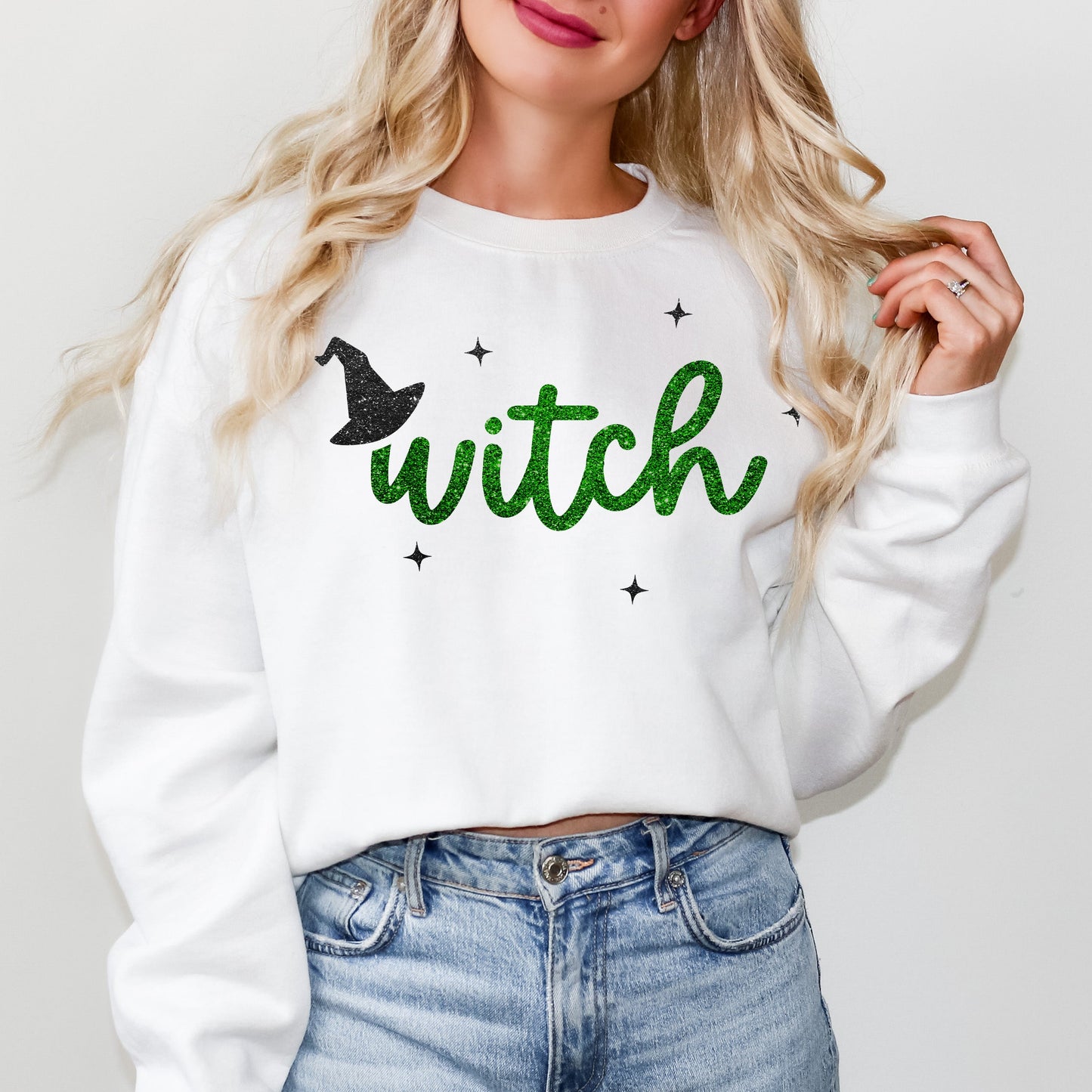 Witch Hat and Stars | Sweatshirt