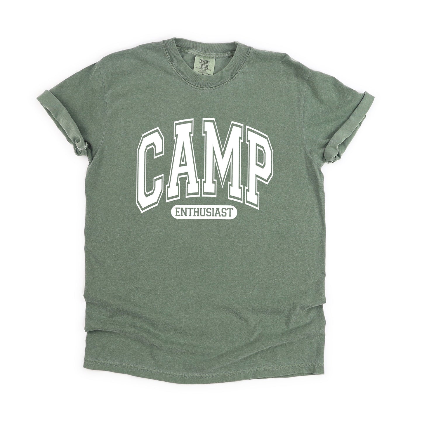 Camp Enthusiast | Garment Dyed Short Sleeve Tee