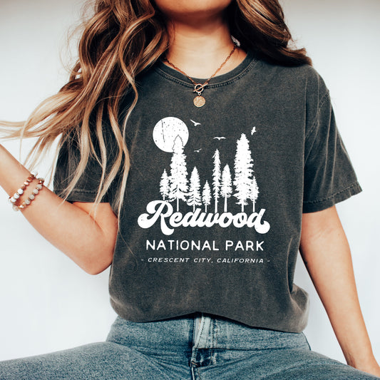 Vintage Redwood National Park | Garment Dyed Tee