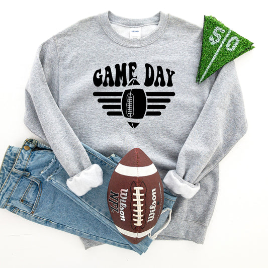 Football Game Day Stripes | Sweatshirt