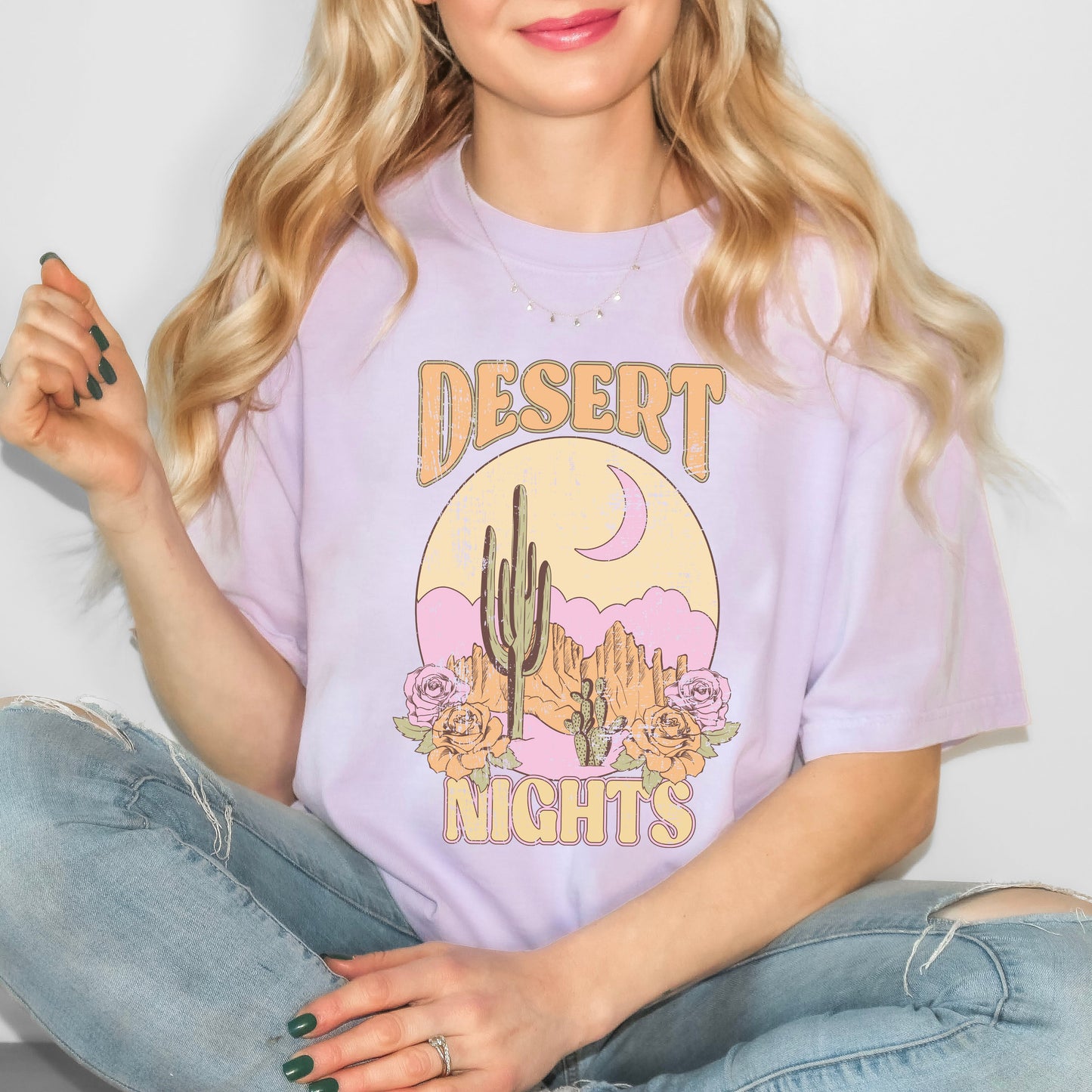 Desert Nights Grunge | Garment Dyed Short Sleeve Tee