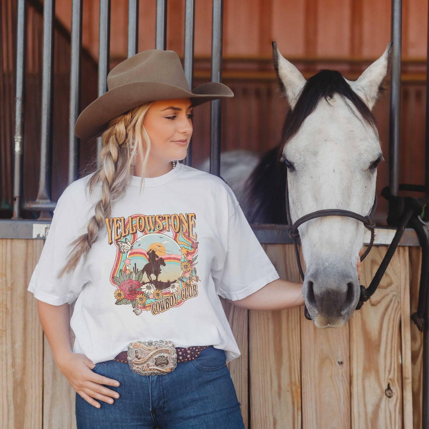 Yellowstone Cowboy Club | Garment Dyed Tee