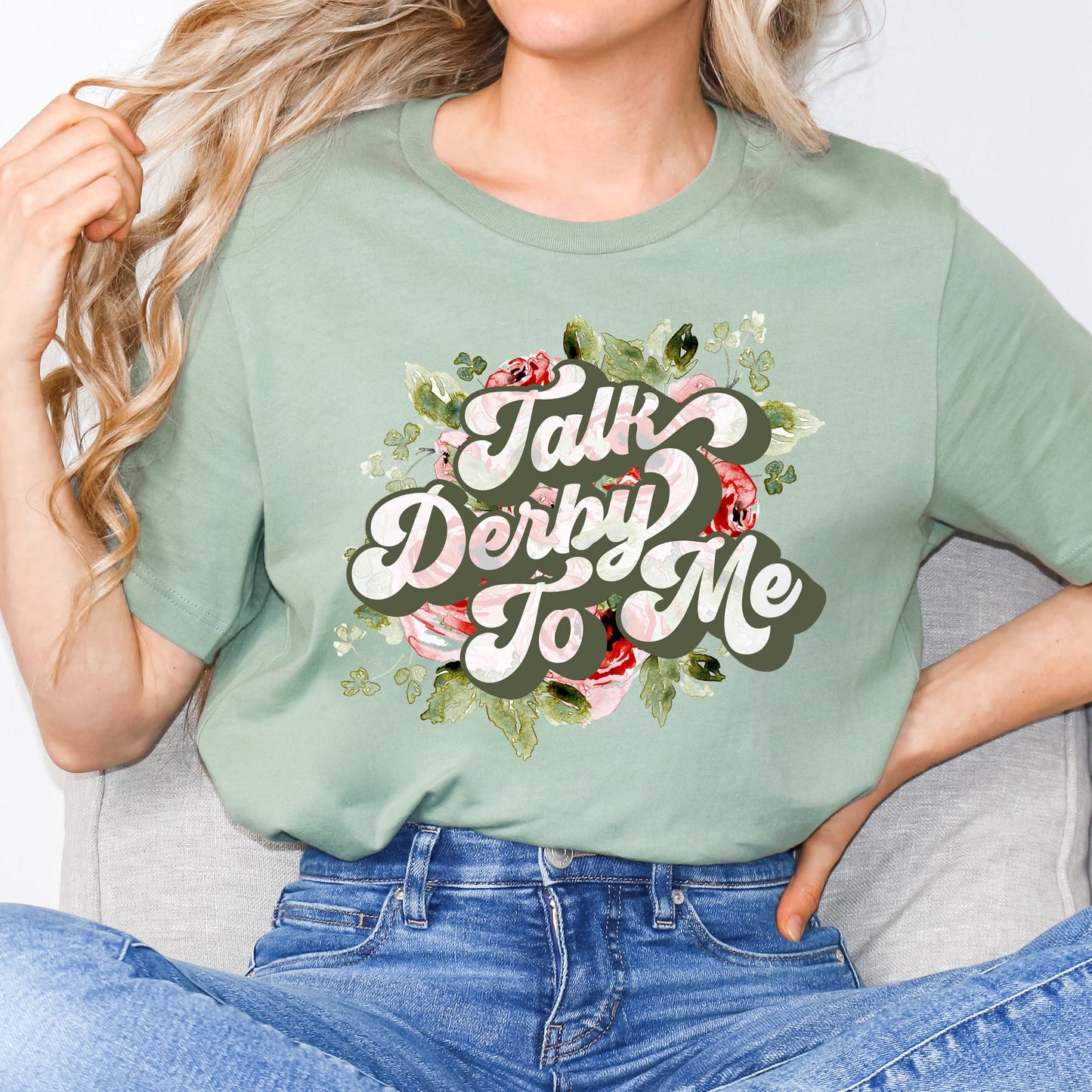 Talk Derby To Me | Short Sleeve Crewneck