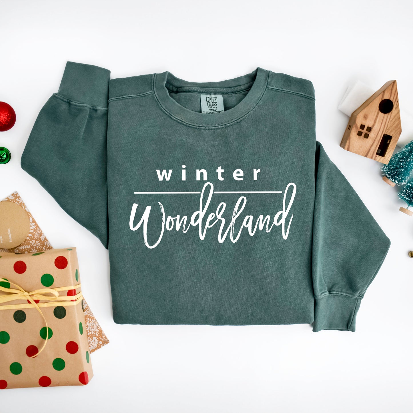 Winter Wonderland | Garment Dyed Sweatshirt