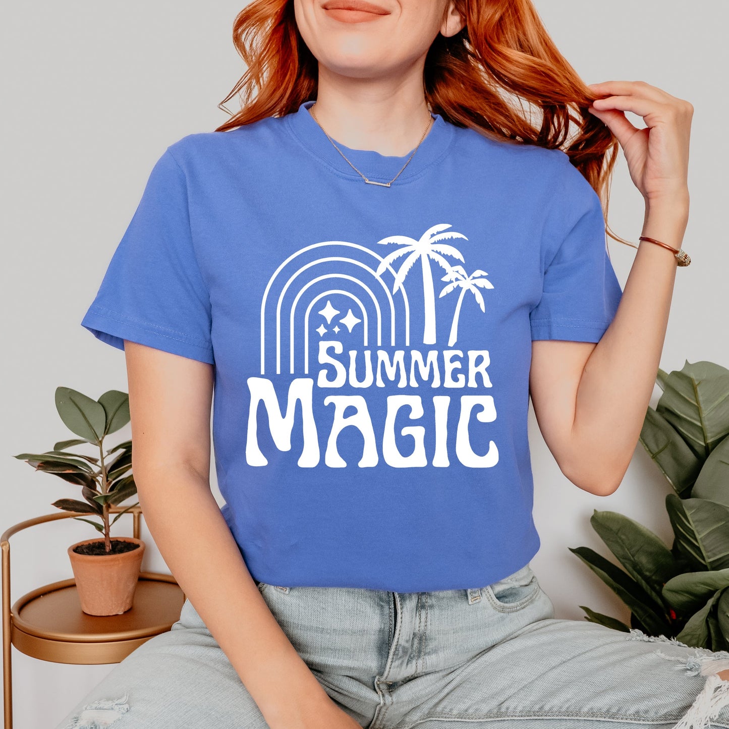 Summer Magic | Garment Dyed Short Sleeve Tee