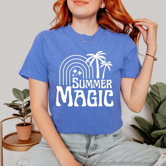 Summer Magic | Garment Dyed Short Sleeve Tee