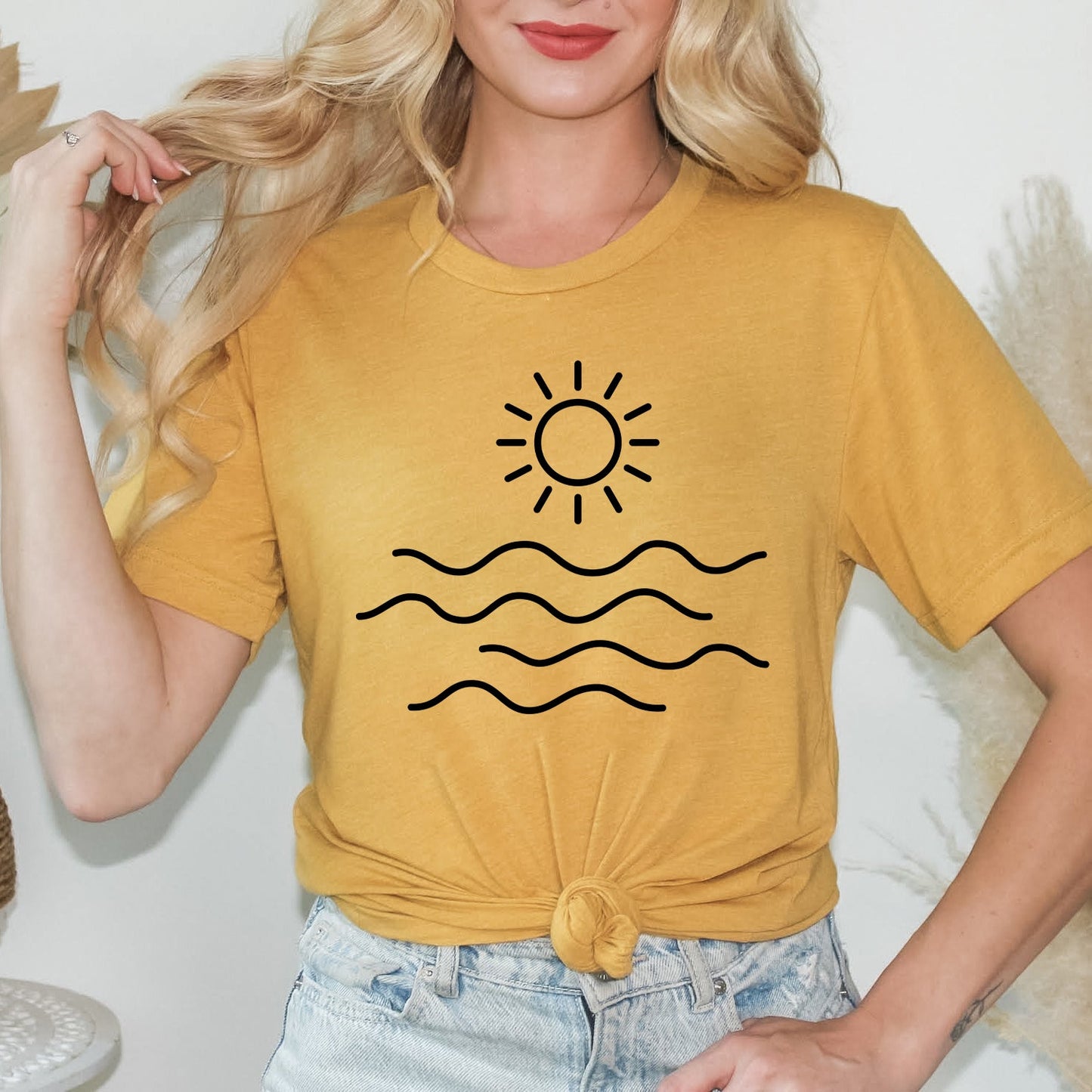 Sun Over Ocean | Short Sleeve Graphic Tee