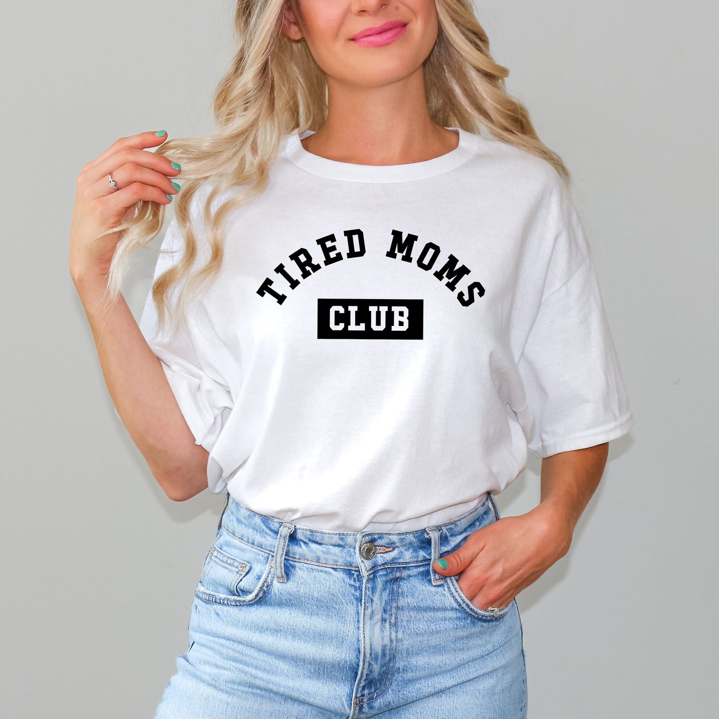 Tired Moms Club | Short Sleeve Graphic Tee