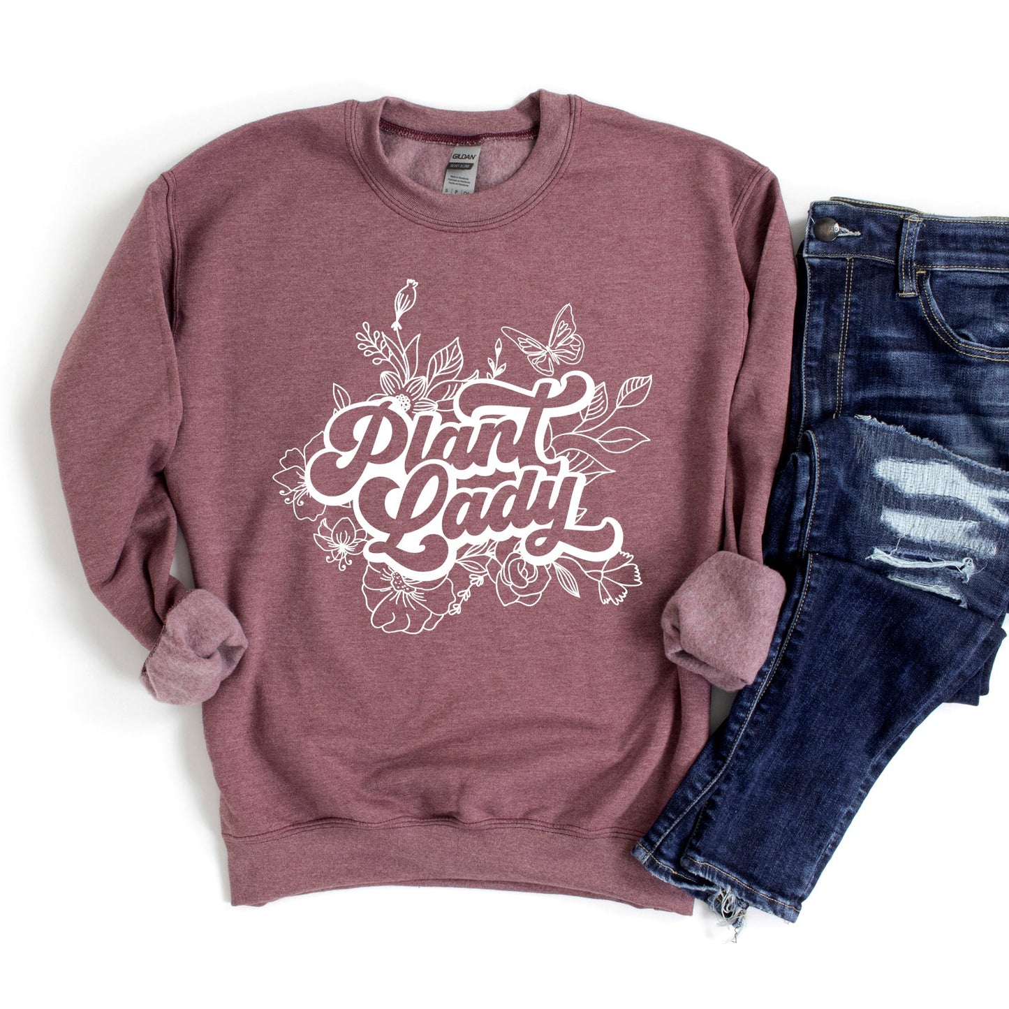 Plant Lady Cursive | Sweatshirt