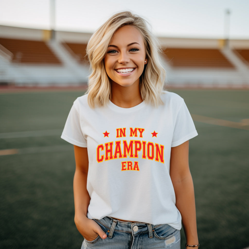 Red In My Champion Era | Short Sleeve Graphic Tee