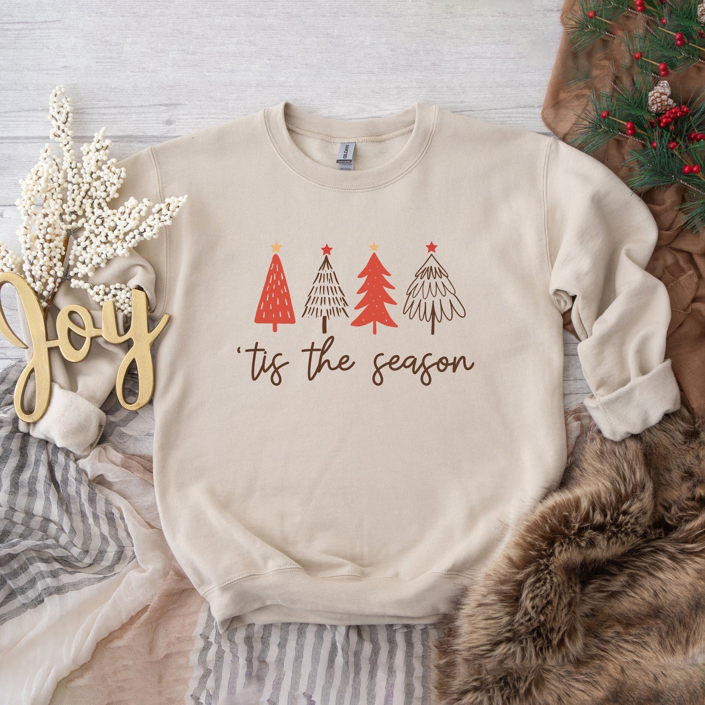 Tis The Season Trees | Sweatshirt