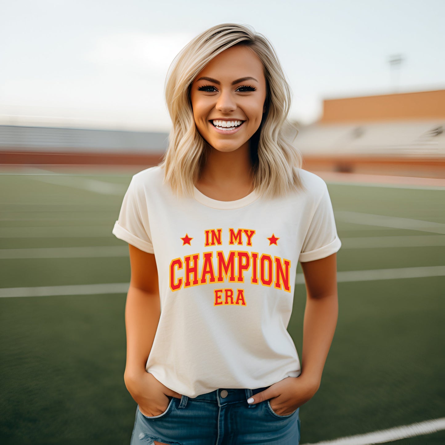 Red In My Champion Era | Short Sleeve Graphic Tee