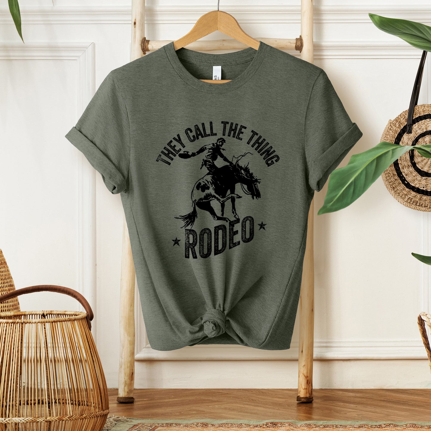 Call the Thing Rodeo Stars | Short Sleeve Crewneck