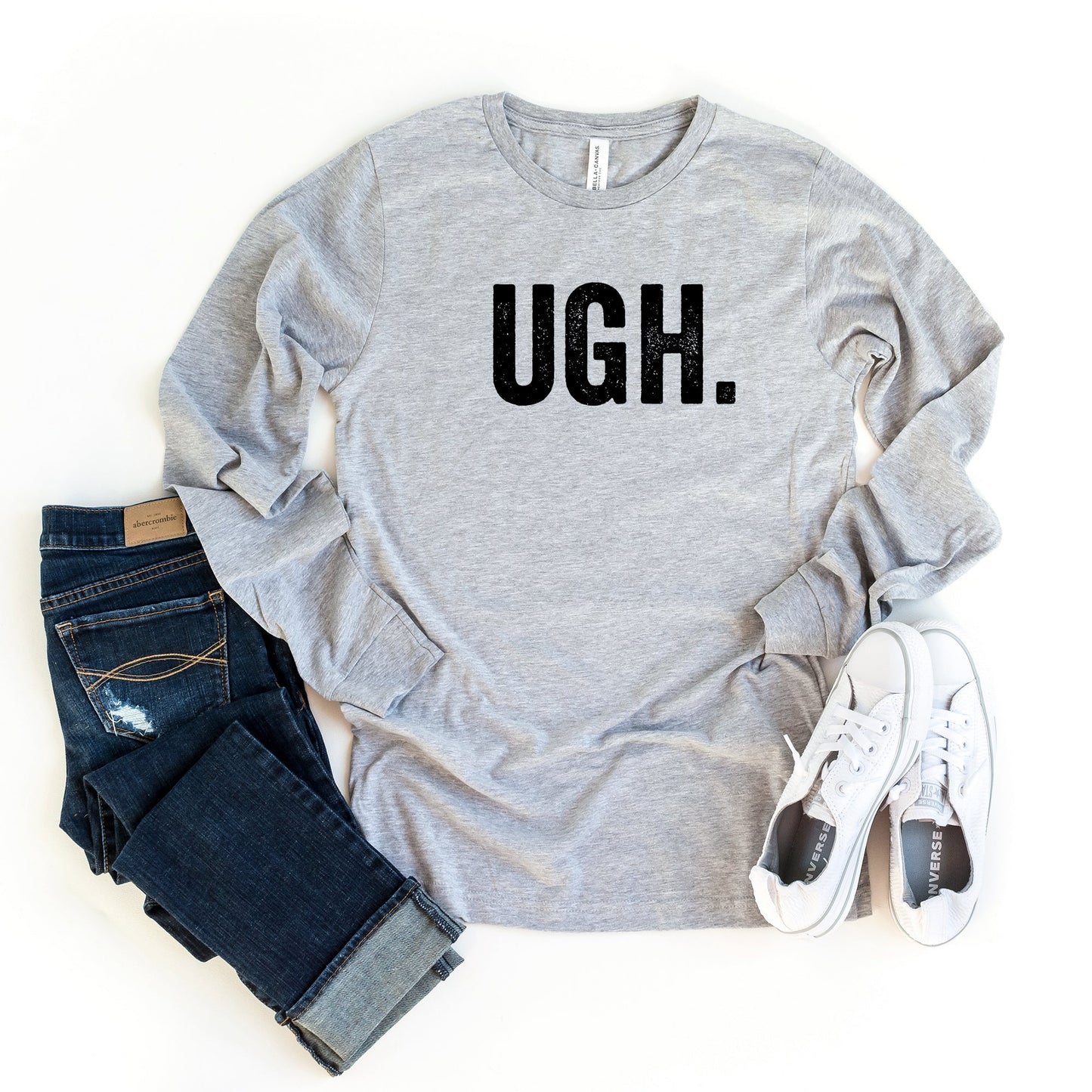 Ugh. | Long Sleeve Crew Neck