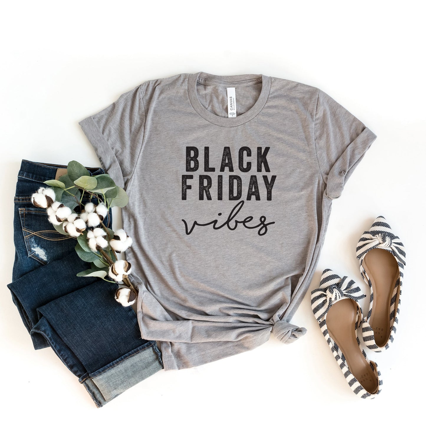 Black Friday Vibes | Short Sleeve Crew Neck