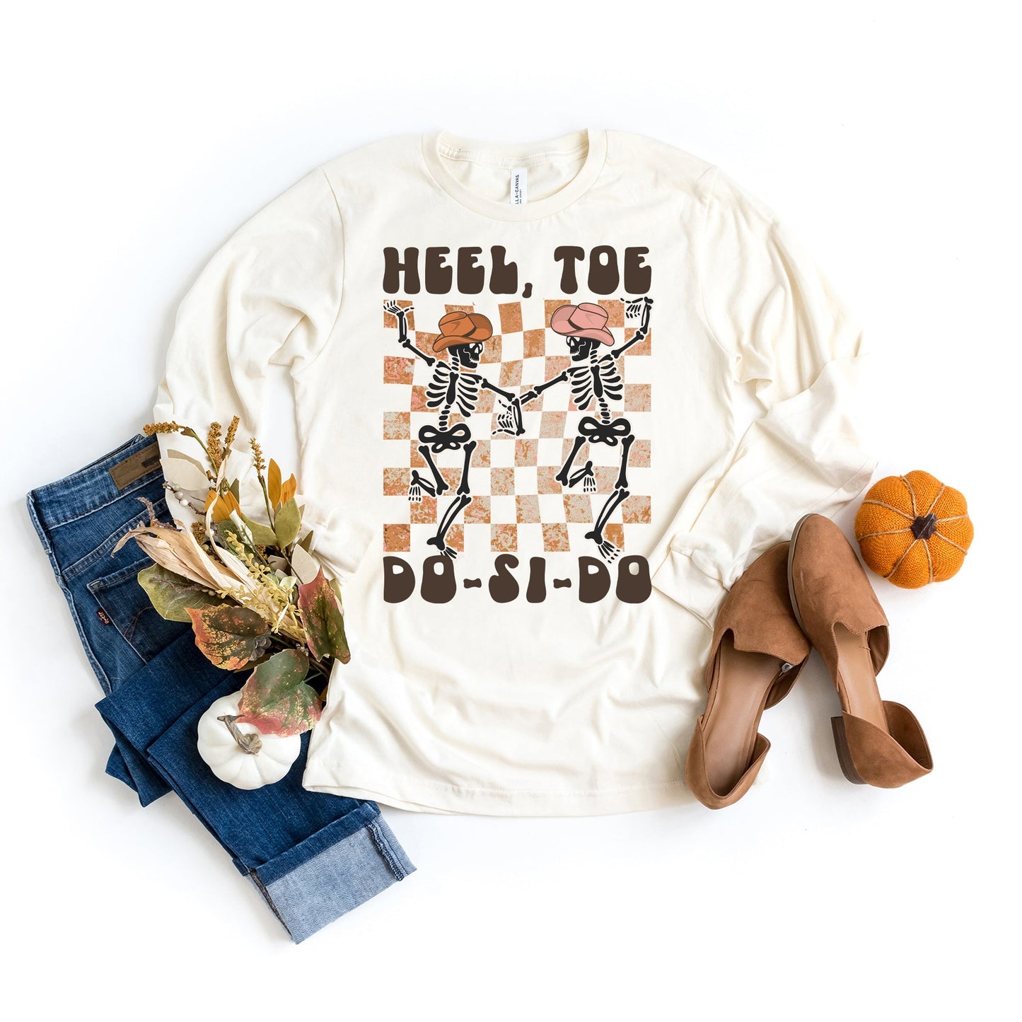 Heel Toe Do-Si-Do | Long Sleeve Crew Neck