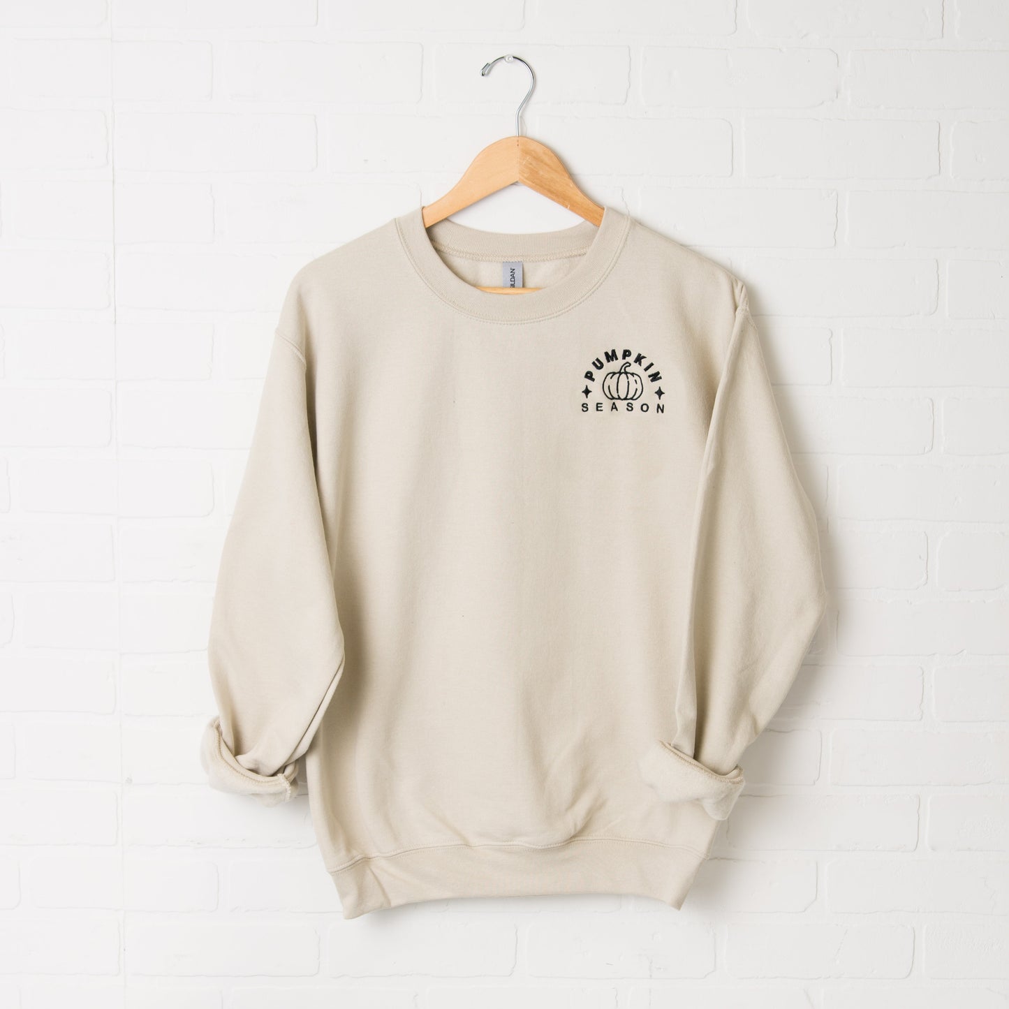 Pumpkin Season Pumpkin |  Embroidered Sweatshirt