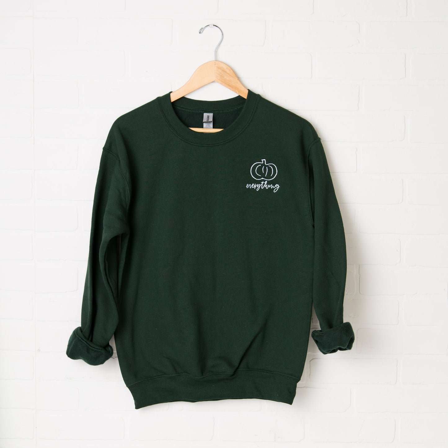 Pumpkin Everything |  Embroidered Sweatshirt