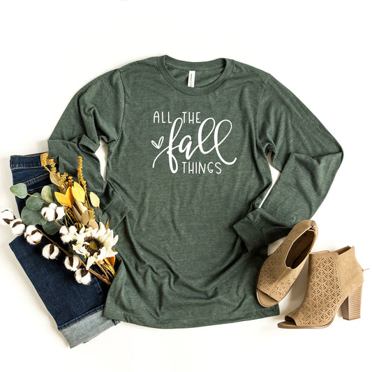 All The Fall Things | Long Sleeve Crew Neck